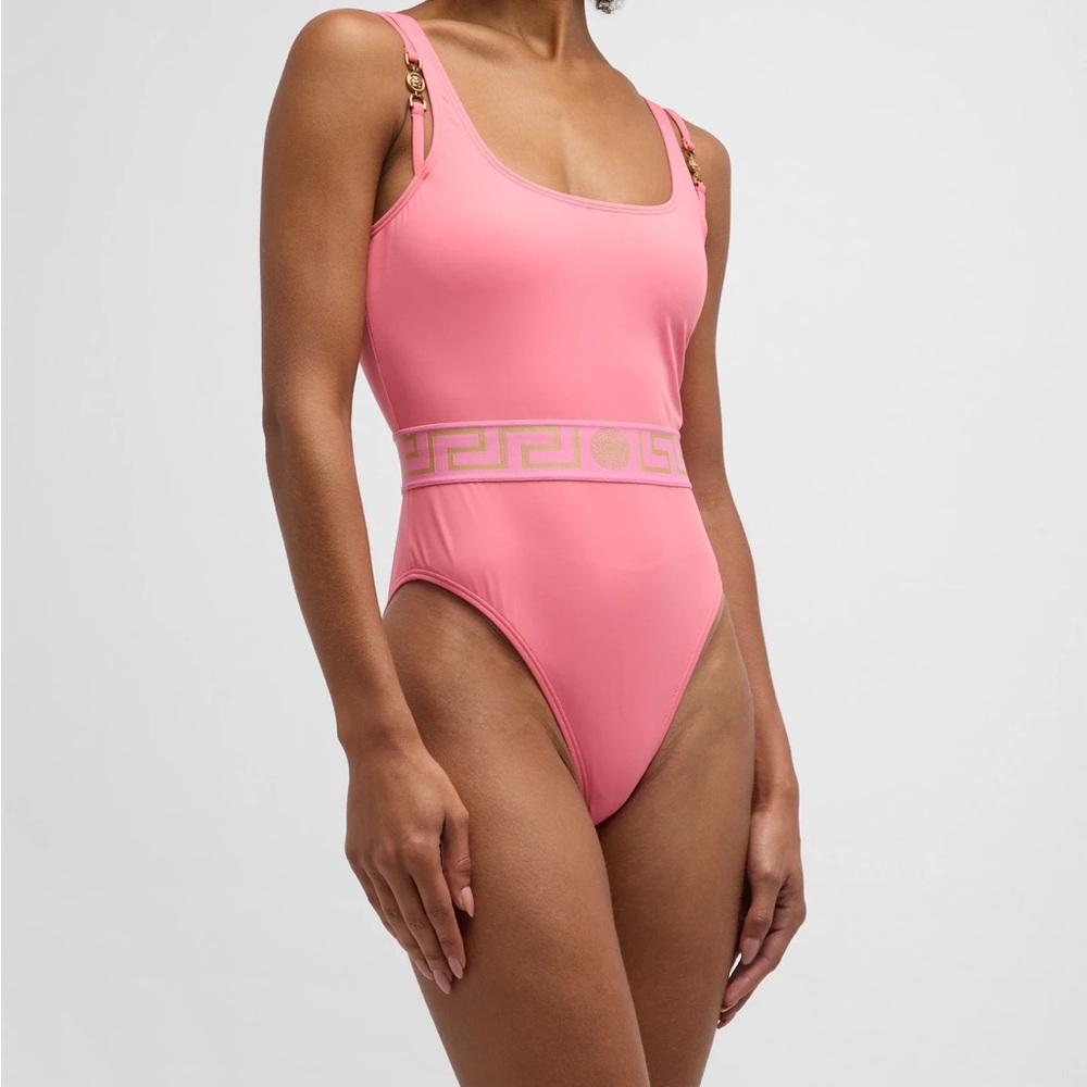 Versace one piece bathing suit